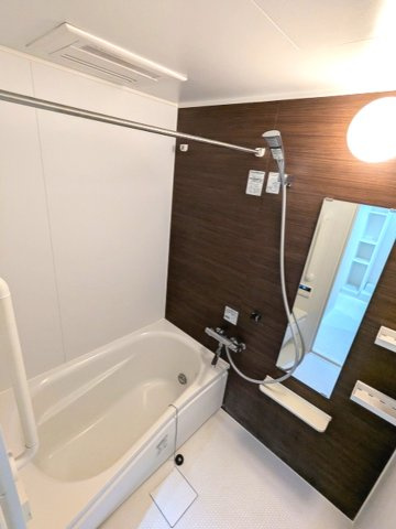 N-stage上野の浴室|追焚オートバス、浴室換気乾燥機、ワイドシャワーヘッド