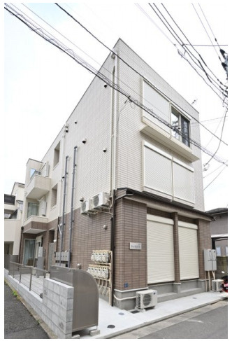 板橋区宮本町のアパートの外観