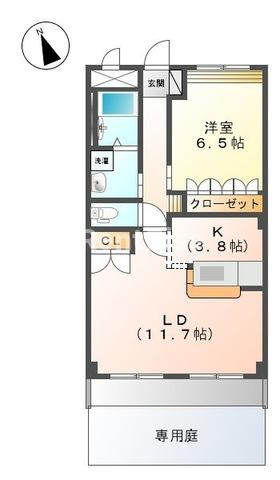 ルチェーレの間取り|間取図