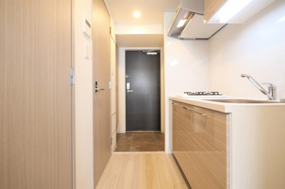 【玄関】 | エスリードレジデンス大阪谷町ザ・マークス | 明るい玄関です