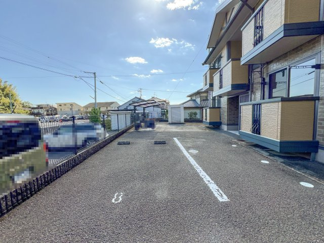 プレジオⅡの駐車場
