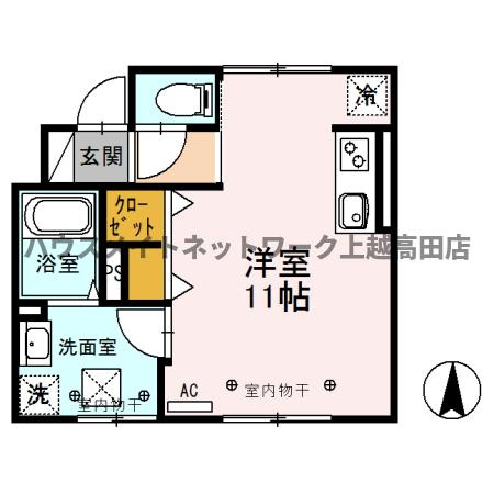 セレーノ ビオラの間取り|間取図
