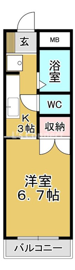 【間取り】 | ワカユーヒルズ