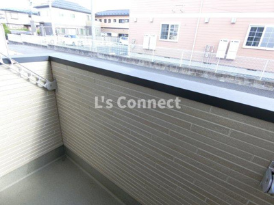 【バルコニー】 | ＴＫ２２ | 晴れた日には洗濯物もたくさん干せます。