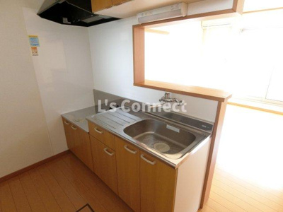 【キッチン】 | ＴＫ２２ | ２口ガスコンロ設置可能な対面キッチン。