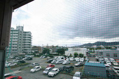 バルコニーからの景色