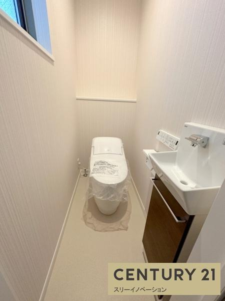 小林東2丁目新築戸建３号地のトイレ