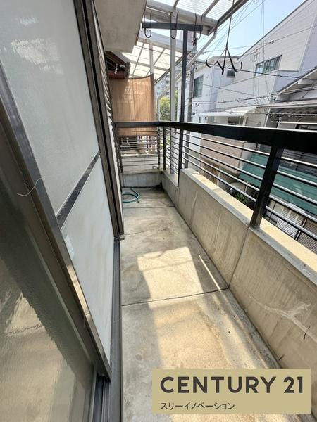 北村2丁目中古戸建のバルコニー|広々バルコニー！