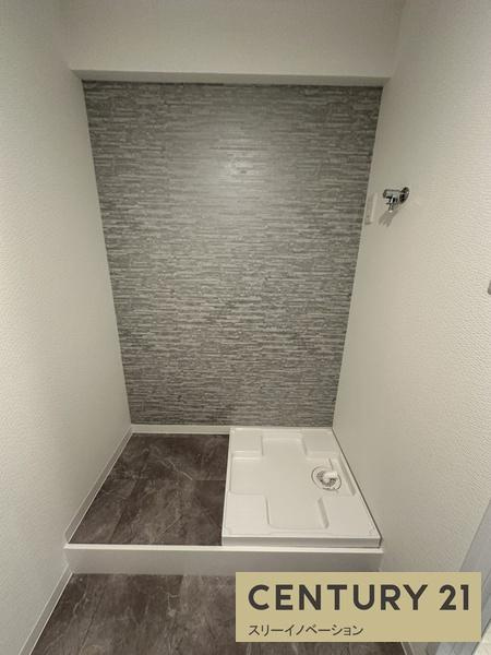 昭和山第２コーポ２号棟の独立洗面台