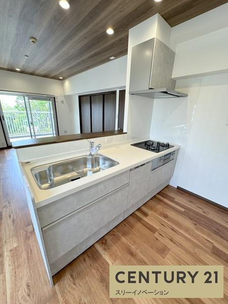 昭和山第２コーポ２号棟のキッチン