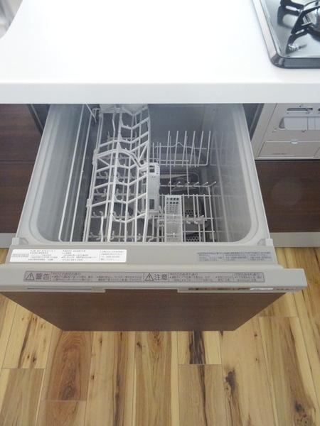 エバーグリーン12号棟のキッチン|食洗器完備！