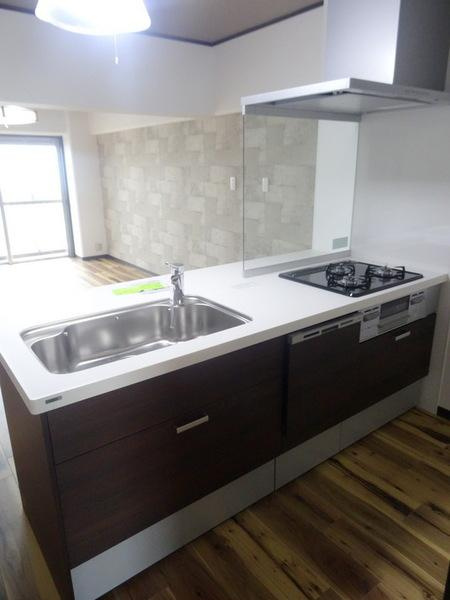 エバーグリーン12号棟のキッチン|キッチン交換！