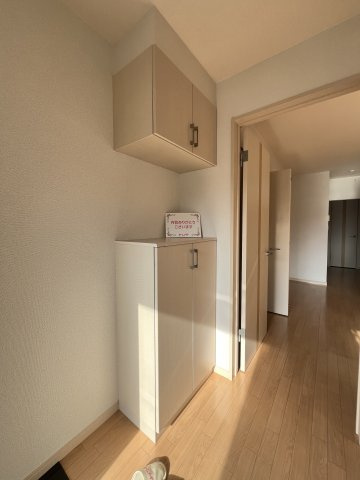 アース・カラーの玄関