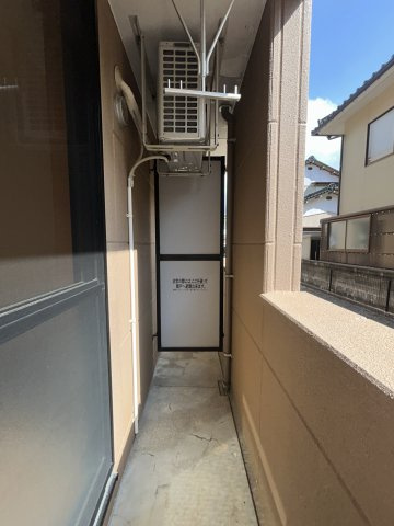 ベル　ルージュのバルコニー