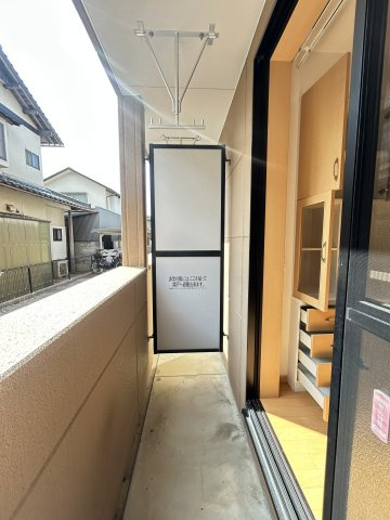 ベル　ルージュのバルコニー