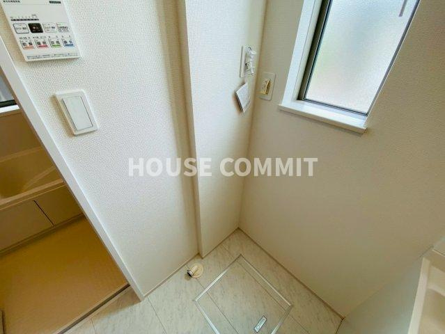 成田市玉造Ⅲ　Ｂ号棟　新築戸建て全2棟のランドリースペース