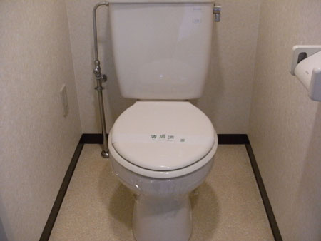 YMDチセのトイレ|清潔感のあるトイレです