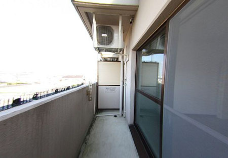 YMDチセのバルコニー|バルコニーがあります