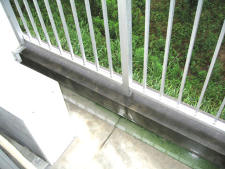 エイコーハイツのバルコニー|落ち着いた時間を過ごせるバルコニーです