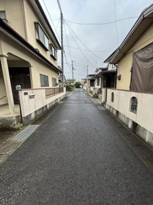 【前面道路含む現地写真】 | 中古戸建　福島市御山字井戸上 | 【リフォーム中】