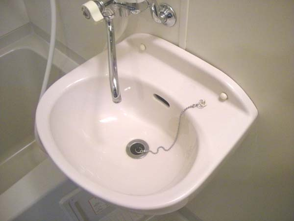 和泉市箕形町１丁目の賃貸マンションの洗面所|スペースが確保できる洗面所です