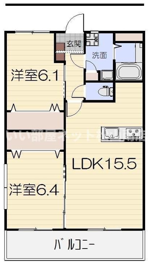 【間取り】 | ジュネスII