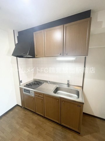 大阪市城東区古市１丁目の賃貸マンションのキッチン