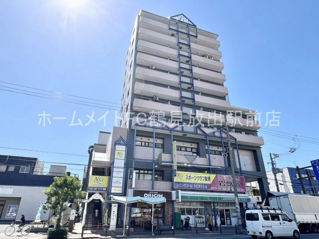 大阪市城東区古市１丁目の賃貸マンションの外観