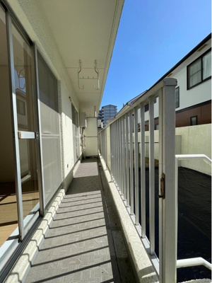 【バルコニー】 | 神奈川県海老名市河原口二丁目 | 広々としたバルコニーです