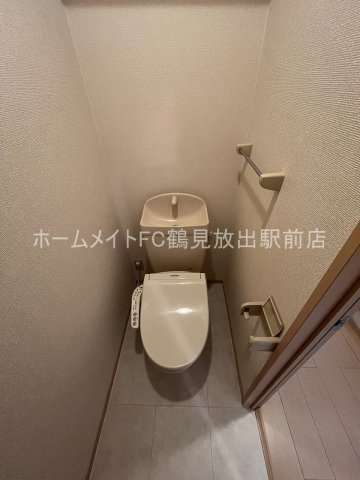 大阪市鶴見区今津南３丁目のハイツのトイレ