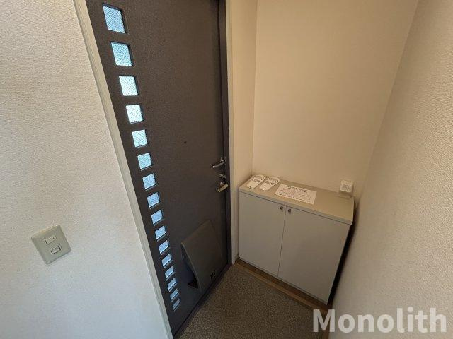 コンフォート和泉B棟の玄関