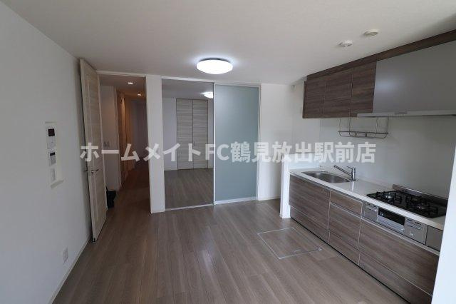 東大阪市稲田上町１丁目のハイツの居間・リビング