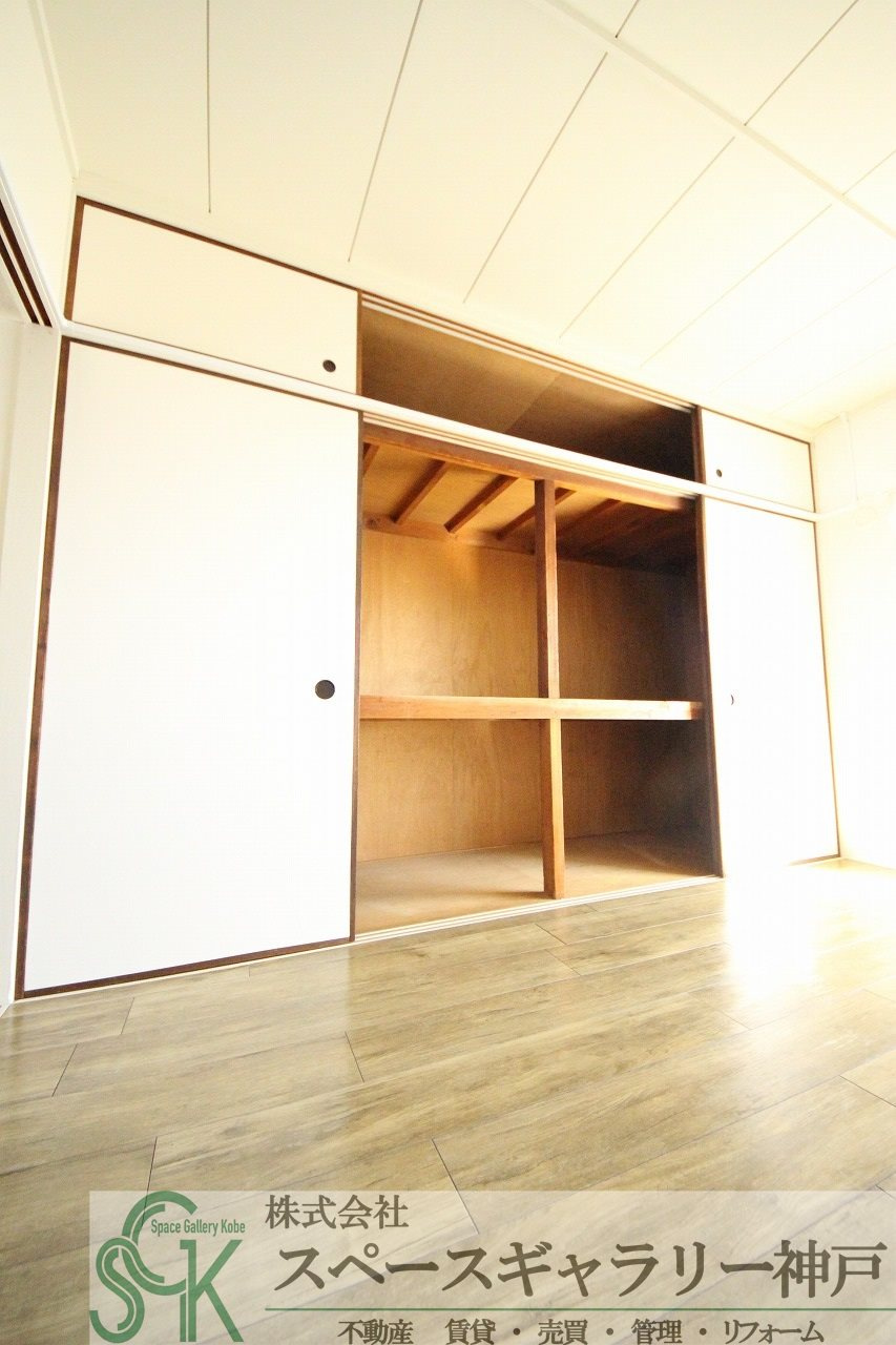 鶴甲(ツルカブト)の収納|※お部屋により仕様が異なる可能性があります。