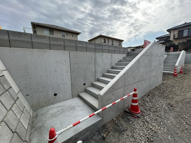 清武町加納甲　分譲地の外観