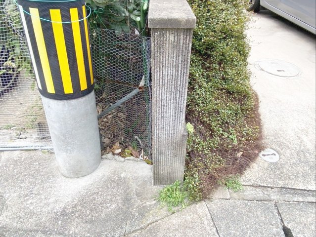 福岡市東区若宮一丁目　土地のその他|敷地境界付近の様子