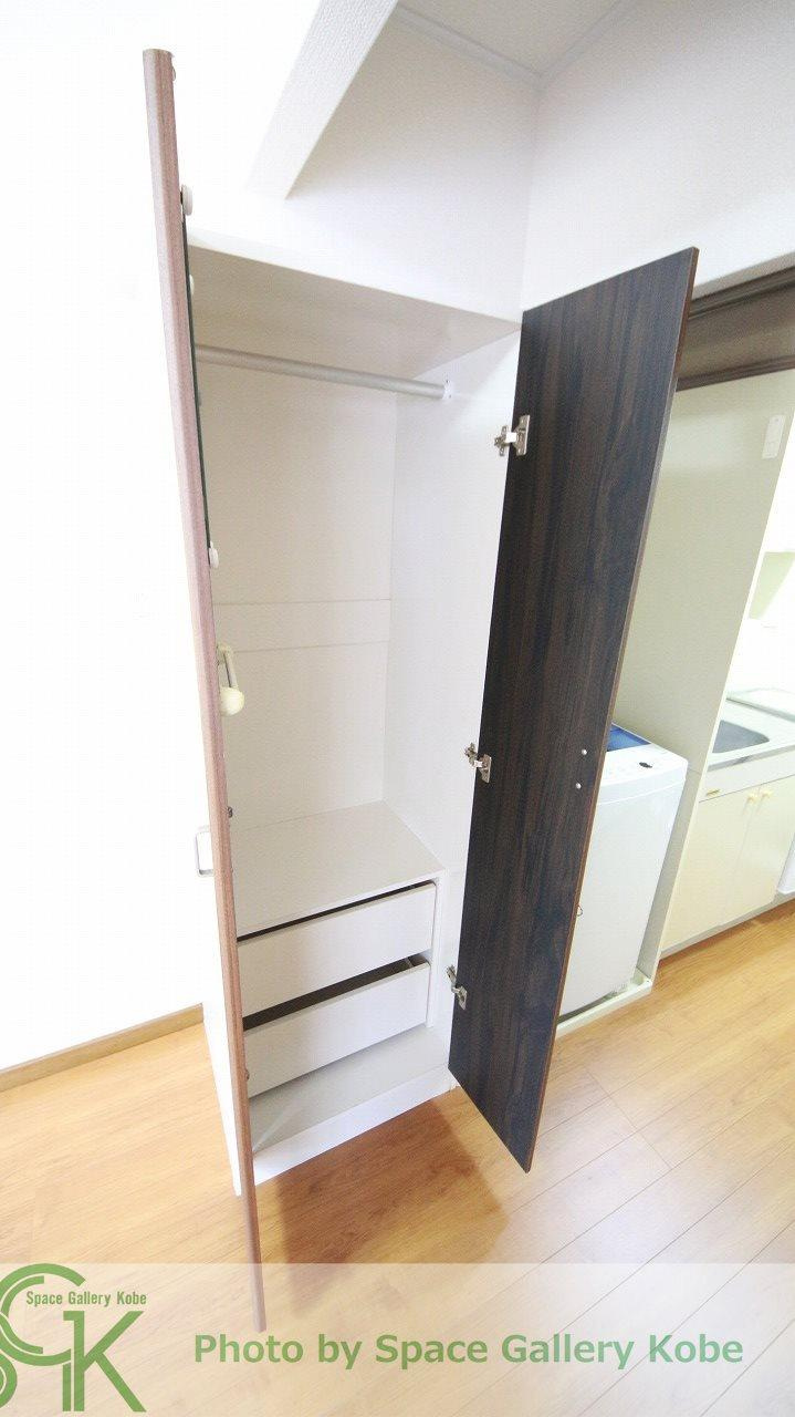 アンシャレーの収納|※同物件の別のお部屋の写真です※