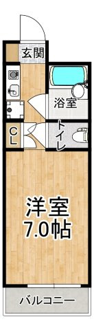 アンシャレーの間取り|※間取りが現況と異なる場合は現況を優先します※
