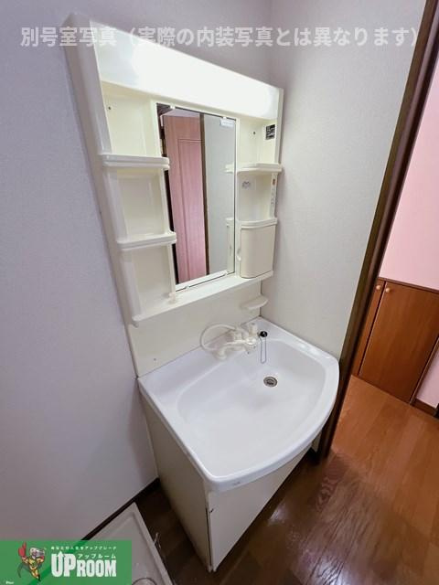 LAVENDERⅡD棟の洗面所