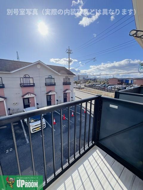 LAVENDERⅡD棟の展望