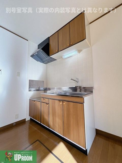 LAVENDERⅡD棟のキッチン