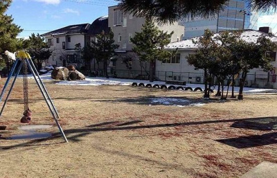 【周辺】 | リバーストーン | 谷地田公園まで400m