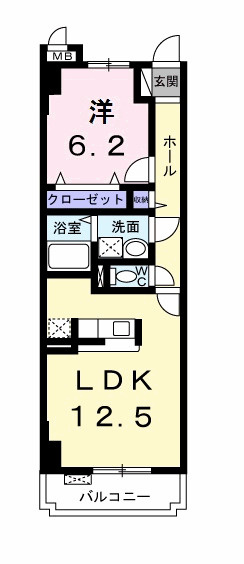 マウントック・フォルテの間取り