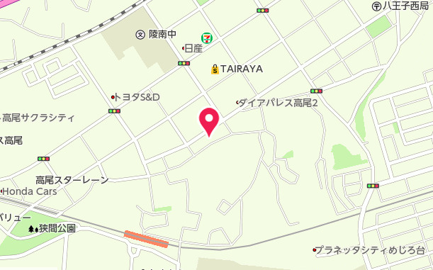 祝：成約済み　八王子市　東浅川町　新築戸建て　５期の地図|～仲介手数料無料☆八王子ひなた不動産～　八王子市東浅川町　新築戸建て