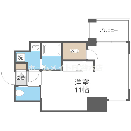 【間取り】 | ドゥーエ南堀江