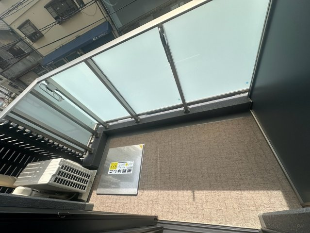 ドゥーエ南堀江のバルコニー