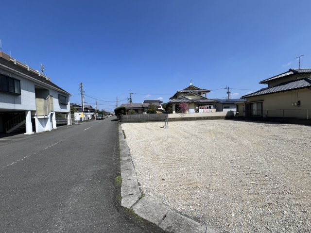 田中西町土地の前面道路含む現地写真