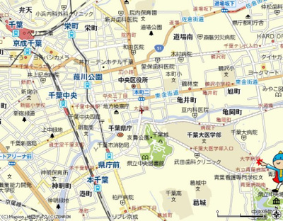 【地図】 | ヒルズ・オキマンション | 案　内　図