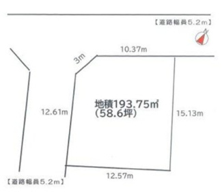 【土地図】 | さいたま市北区盆栽町　売地