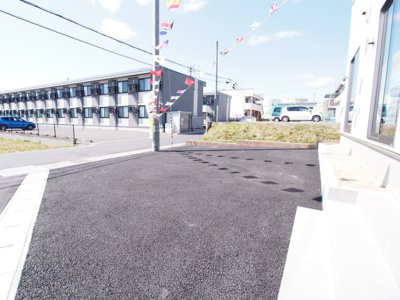 【駐車場】 | Cradle garden　郡山市富久山町久保田第２８　１号棟