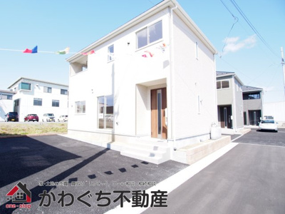 【外観】 | Cradle garden　郡山市富久山町久保田第２８　２号棟 | ★内覧予約で新米2kg★